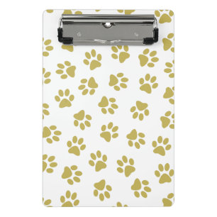 Mini Porte-bloc Motif De Pailles, Pailles De Chien, Pâtes D'Or