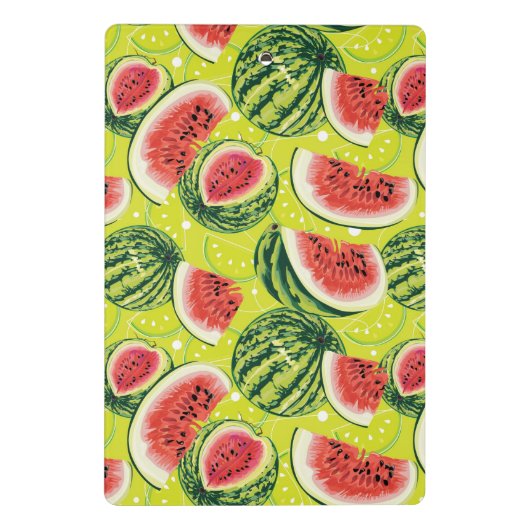 Mini Porte-bloc Motif de pastèque (Dos)