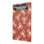 Mini Porte-bloc motif de patchwork d'ours (Angle2)