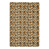 Mini Porte-bloc Motif de peau de guépard (Dos)