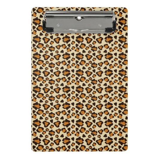 Mini Porte-bloc Motif de peau de guépard (Devant)