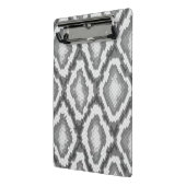 Mini Porte-bloc Motif de peau de serpent de python (Angle2)