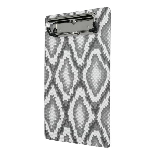 Mini Porte-bloc Motif de peau de serpent de python (Angle2)