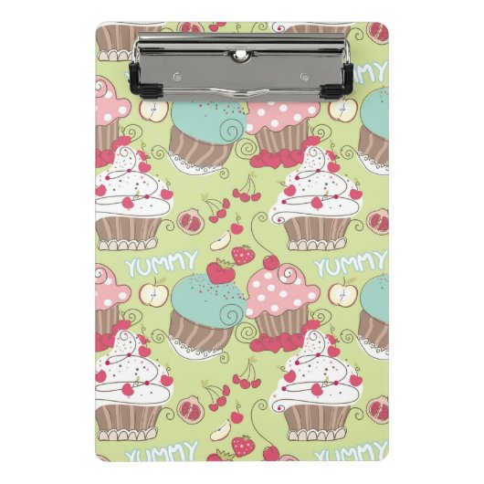 Mini Porte-bloc Motif de petit gâteau (Devant)