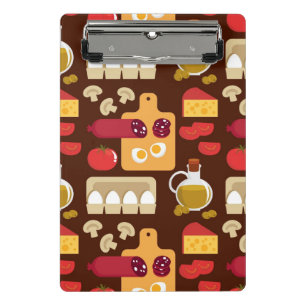 Mini Porte-bloc Motif de pizza