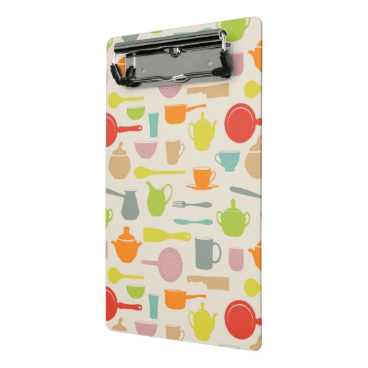 Mini Porte-bloc Motif de plats (Angle2)