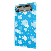 Mini Porte-bloc motif de poissons (Angle2)