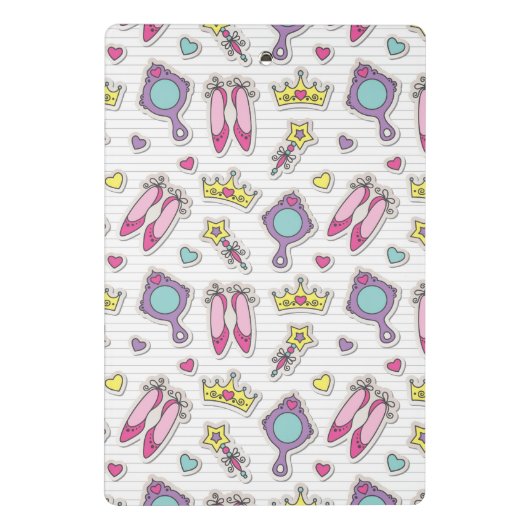 Mini Porte-bloc motif de princesse de papillon (Dos)