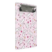 Mini Porte-bloc motif de rayures de kawaii (Incliné)