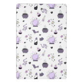 Mini Porte-bloc Motif de sorcière Kawaii (Dos)