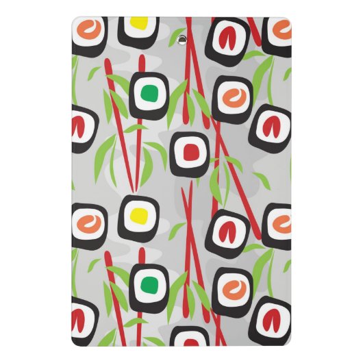 Mini Porte-bloc Motif de sushi (Dos)