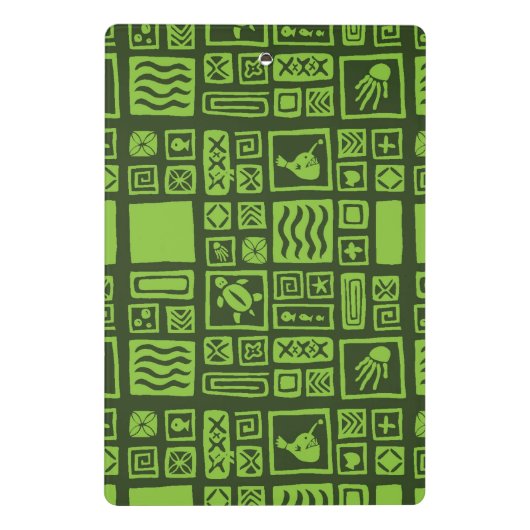 Mini Porte-bloc Motif de Tiki (Dos)