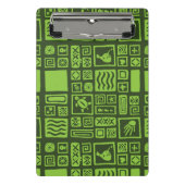 Mini Porte-bloc Motif de Tiki (Devant)