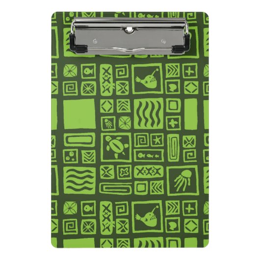 Mini Porte-bloc Motif de Tiki (Devant)