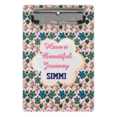 Mini Porte-bloc Motif de tortue personnalisé (Devant)