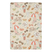 Mini Porte-bloc Motif de vacances d'été (Dos)