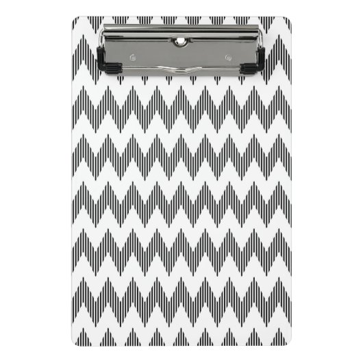 Mini Porte-bloc Motif de zigzag géométrique 2 (Devant)