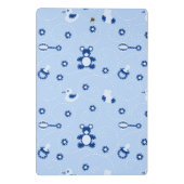 Mini Porte-bloc Motif d'édredon de bébé (Dos)