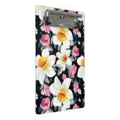 Mini Porte-bloc Motif d'élégance avec des fleurs de narcisse (Incliné)