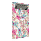 Mini Porte-bloc Motif d'enfant de Kawaii avec des griffonnages (Incliné)