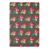 Mini Porte-bloc motif d'enfants de champignon (Dos)