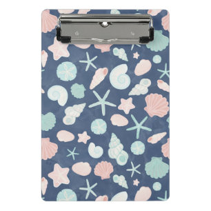 Mini Porte-bloc motif des coquillages