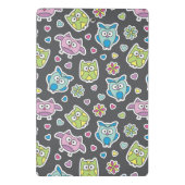 Mini Porte-bloc motif des hiboux de bande dessinée (Dos)