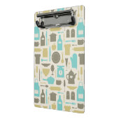 Mini Porte-bloc Motif des outils de cuisine (Angle2)