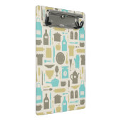 Mini Porte-bloc Motif des outils de cuisine (Incliné)