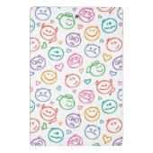 Mini Porte-bloc motif des sourires (Dos)