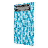 Mini Porte-bloc Motif d'hiver de harlequin (Angle2)