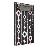 Mini Porte-bloc motif d'oiseau et de fleurs (Incliné)