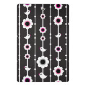 Mini Porte-bloc motif d'oiseau et de fleurs (Dos)