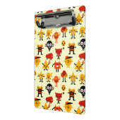 Mini Porte-bloc Motif drôle de monstres (Angle2)