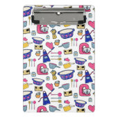 Mini Porte-bloc Motif d'ustensiles de cuisine (Devant)