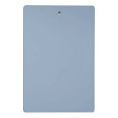 Mini Porte-bloc Motif Empreinte de Patte Argent Bleu (Dos)