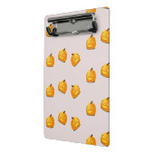 Mini Porte-bloc Motif en chef citrouille orange (Angle2)