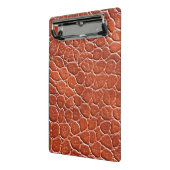 Mini Porte-bloc Motif en cuir (Angle2)