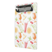 Mini Porte-bloc Motif esquissé de cocktail (Angle2)