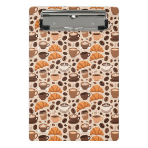 Mini Porte-bloc Motif esthétique de café moderne