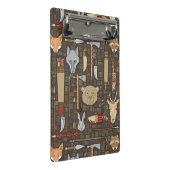 Mini Porte-bloc Motif ethnique de chasse (Incliné)