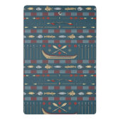 Mini Porte-bloc Motif ethnique de pêche (Dos)