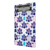 Mini Porte-bloc motif exotique de paon de l'Inde (Angle2)