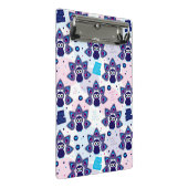 Mini Porte-bloc motif exotique de paon de l'Inde (Incliné)