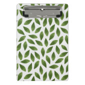 Mini Porte-bloc Motif Feuille couleur vert foncé (Devant)
