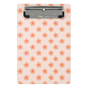 Mini Porte-bloc Motif Fleur de Pêche Mignon Minimaliste Floral Est