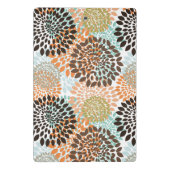 Mini Porte-bloc Motif floral 11 (Dos)