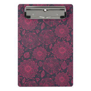 Mini Porte-bloc Motif floral 13