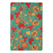 Mini Porte-bloc Motif floral 2 (Dos)