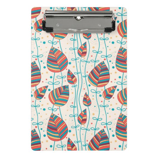 Mini Porte-bloc Motif floral 5 2 (Devant)